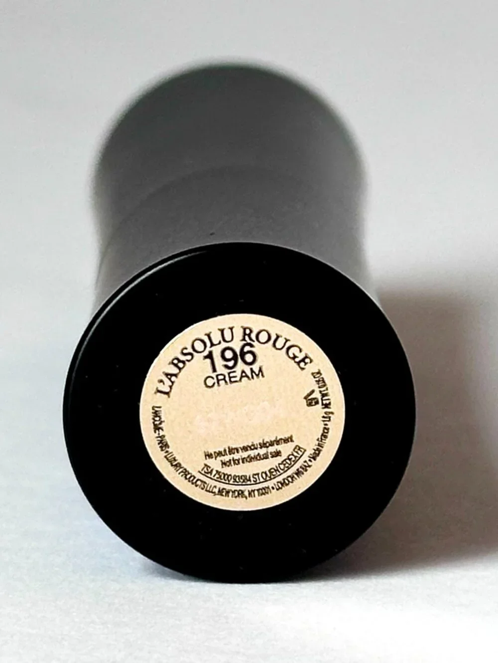 Lancôme L'Absolu Rouge Cream Lipstick 196 French Touch Mini Travel Size NEW